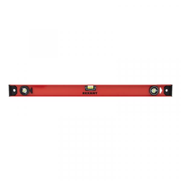 Уровень алюм.  80см  «Рельс»  3 глазка (1 поворотный) REXANT 12-9212 12-9212