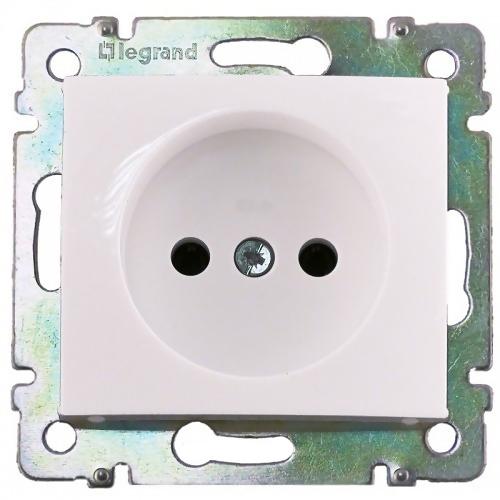 Legrand Valena  Белый Розетка механизм 1-местная без заземляющих контактов 774416 индивидуальная упаковка DIY (кратно 1шт)  /694268
