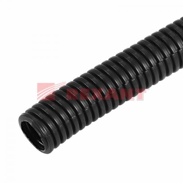 Труба автомобильная гофрированная 9,8 мм полипропилен разрезная REXANT 15-1050 15-1050